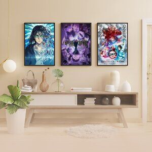 Anime Legends 3-Piece Poster Bundle (18"x24") – Jujutsu Kaisen, Attack on Titan